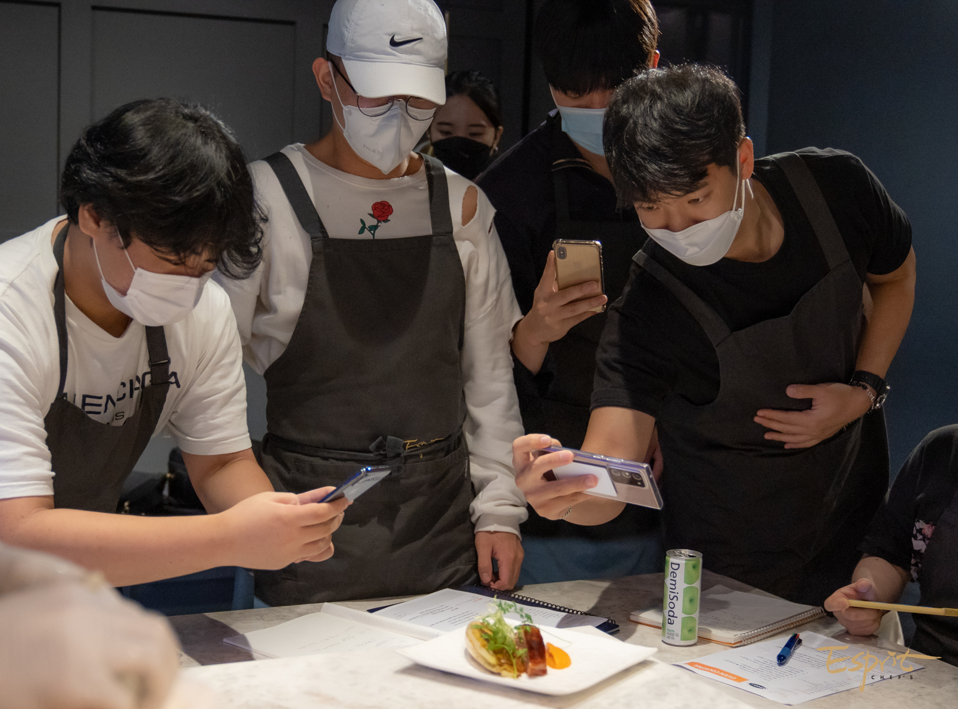 에스프릿셰프 클래스 요리 실습